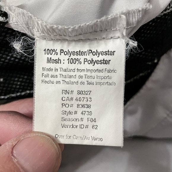 Vintage Pearl Izumi Convertible Cycling Jacket Vest, Silver / Gray, Men's Small - Picture 11 of 11